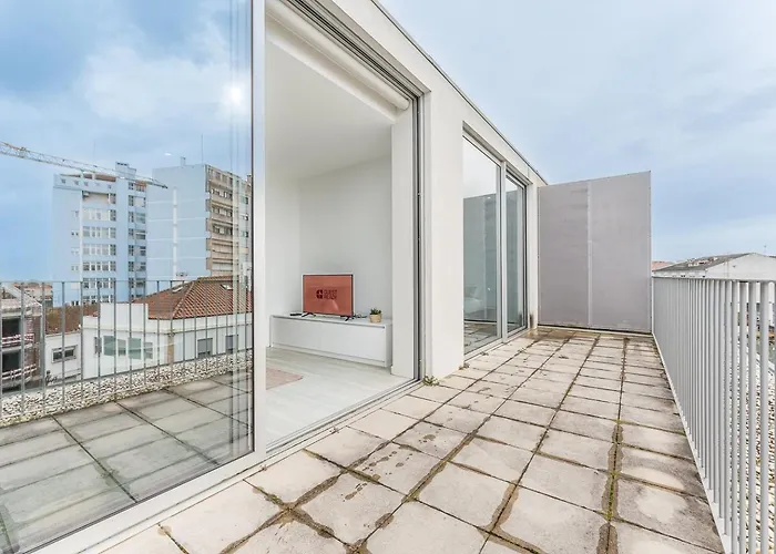 Lägenhet Guestready - Sunny Retreat Aveiro